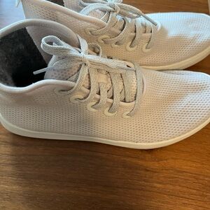 Allbirds White High Top Tree Topper Sneakers Minimalist Design Breathable